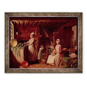 Tablou inramat - Antoine Raspal - Bucatarie provensala, 70 x 90 cm