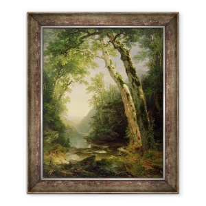 Tablou inramat - Asher Brown Durand - Catskills, 50 x 60 cm
