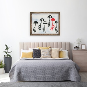 Tablou inramat - Bella Larsson - Aterizare Dreamhoalers, 70 x 90 cm - Img 3