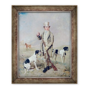 Tablou inramat - Benjamin Marshall - Richard Prince, cu Damon, 70 x 85 cm