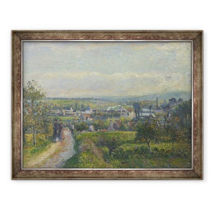 Tablou inramat - Camille Pissarro - Vedere de Saint-Ouen-LAumone, 70 x 90 cm