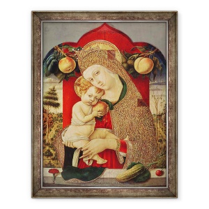 Tablou inramat - Carlo Crivelli - Virgin si Copil I, 60 x 80 cm