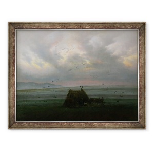 Tablou inramat - Caspar David Friedrich - Vafa de ceata, 60 x 80 cm