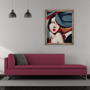 Tablou inramat - Catherine Abel - Adam & Eva, 50 x 60 cm - Img 2