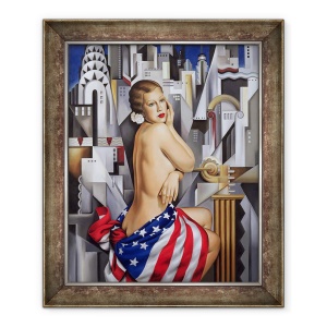Tablou inramat - Catherine Abel - Frumusetea ei, 70 x 85 cm