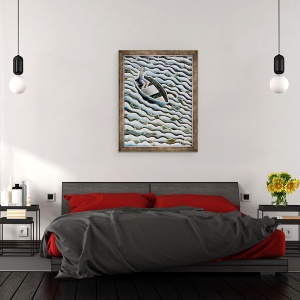 Tablou inramat - Celia Washington - Pe mare, 60 x 80 cm - Img 3