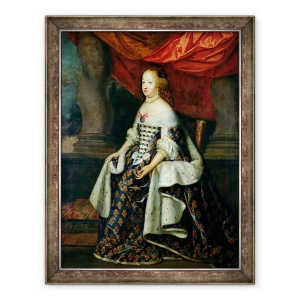 Tablou inramat - Charles Beaubrun - Portret De Marie-Therese De Austria, 70 x 90 cm