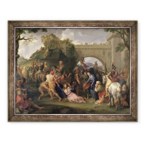 Tablou inramat - Charles Le Brun - Hristos Purtand Crucea, 60 x 80 cm