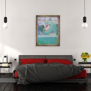 Tablou inramat - Charlotte Evans - bar maimuta, 60 x 80 cm - Img 3