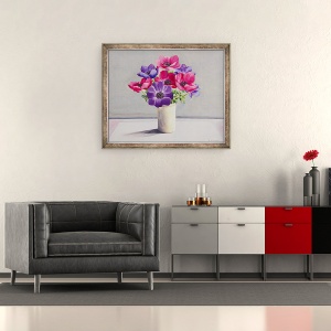 Tablou inramat - Christopher Ryland - Anemone, 50 x 60 cm - Img 2