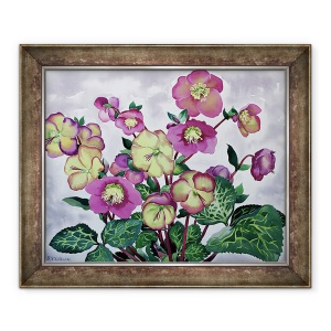 Tablou inramat - Christopher Ryland - Helleborus, 50 x 60 cm