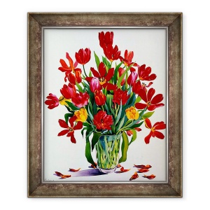 Tablou inramat - Christopher Ryland - Lalele I, 50 x 60 cm
