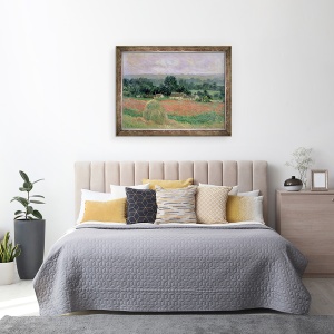 Tablou inramat - Claude Monet - Cacior cu fan la Giverny, 60 x 80 cm - Img 3