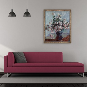 Tablou inramat - Claude Monet - Crizanteme II, 50 x 60 cm - Img 2