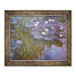 Tablou inramat - Claude Monet - Nuferi I, 70 x 85 cm