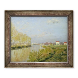 Tablou inramat - Claude Monet - Sena la Argenteuil, 70 x 85 cm