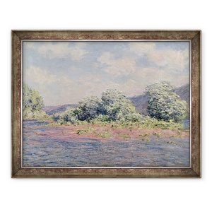Tablou inramat - Claude Monet - Sena la Port-Villez, 60 x 80 cm
