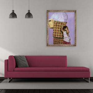 Tablou inramat - Colin Bootman - Mischief, 50 x 60 cm - Img 2