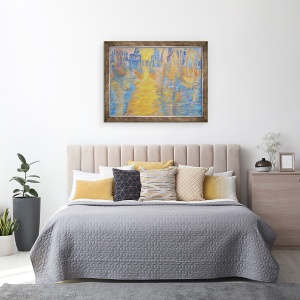 Tablou inramat - Cosima Duggal - orizontul Londrei, 70 x 90 cm - Img 3