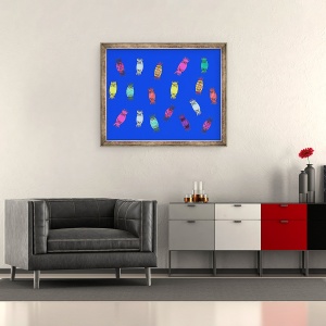 Tablou inramat - Daisy de Villeneuve - dulciuri, 70 x 85 cm - Img 2