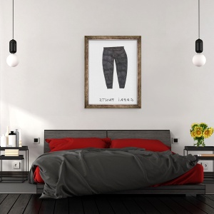 Tablou inramat - Daisy de Villeneuve - Pantaloni Capri, 70 x 90 cm - Img 3