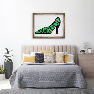 Tablou inramat - Daisy de Villeneuve - Toc Verde, 70 x 90 cm - Img 3
