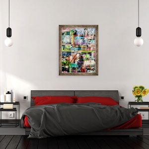 Tablou inramat - David Studwell - Metropolis II, 70 x 90 cm - Img 3