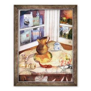 Tablou inramat - Deborah Eve Alastra - Del Mar inca, 60 x 80 cm
