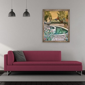 Tablou inramat - Deborah Eve Alastra - Fara titlu II, 50 x 60 cm - Img 2