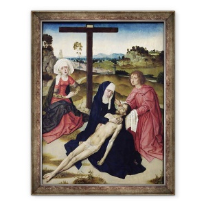 Tablou inramat - Dirck Bouts - Plangerile, 70 x 90 cm