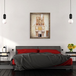 Tablou inramat - Donato Bramante - Argus Panoptes, 70 x 90 cm - Img 3