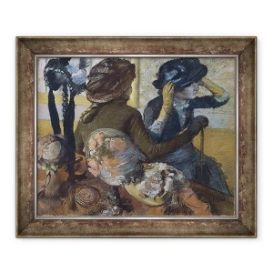 Tablou inramat - Edgar Degas - La Milliner, 50 x 60 cm