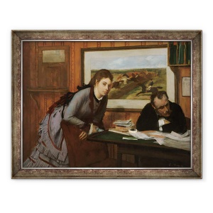 Tablou inramat - Edgar Degas - Suflat, 70 x 90 cm
