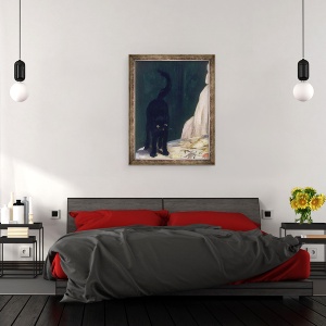 Tablou inramat - Edouard Manet - Olympia I, 70 x 90 cm - Img 3