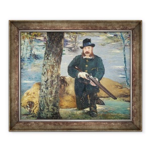 Tablou inramat - Edouard Manet - Pertuiset, Lion Hunter, 50 x 60 cm