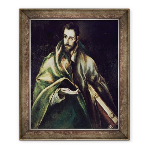 Tablou inramat - El Greco - Sfantul Iacob cel Mare, 50 x 60 cm