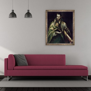Tablou inramat - El Greco - Sfantul Iacob cel Mare, 50 x 60 cm - Img 2