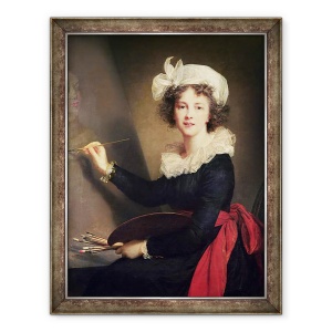 Tablou inramat - Elisabeth Louise Vigee-Lebrun - Autoportret, 60 x 80 cm