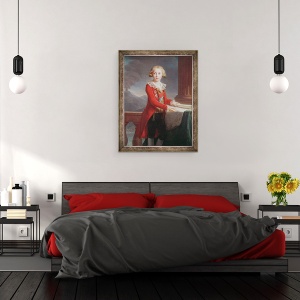 Tablou inramat - Elisabeth Louise Vigee-Lebrun - Portret De Francisc I Din Cele Doua Sicilii, 60 x 80 cm - Img 3