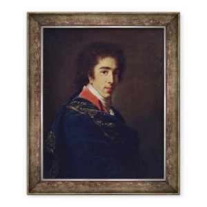 Tablou inramat - Elisabeth Louise Vigee-Lebrun - Portretul Printului Ivan Baryatinsky, 50 x 60 cm