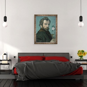 Tablou inramat - Emile Bernard - Autoportret, 70 x 90 cm - Img 3