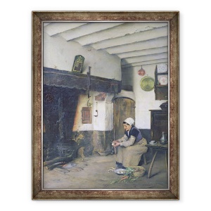 Tablou inramat - Emile Salome - Casa lui Therese, 70 x 90 cm