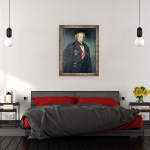 Tablou inramat - Felix Henri Giacomotti - Urbain Le Verrier 1811-77, 60 x 80 cm - Img 3