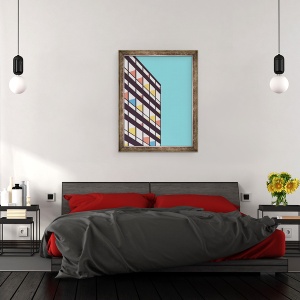 Tablou inramat - Florent Bodart - Le Corbusier, 60 x 80 cm - Img 3