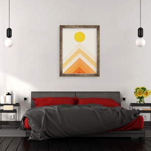 Tablou inramat - Florent Bodart - Peisaj montan 3, 70 x 90 cm - Img 3
