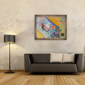 Tablou inramat - Frances Ferdinands - Feed Me, 60 x 80 cm - Img 2