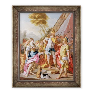 Tablou inramat - Francesco de Mura - Scene clasice, 50 x 60 cm