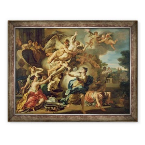 Tablou inramat - Francesco Solimena - Rapirea Orithyiei, 60 x 80 cm