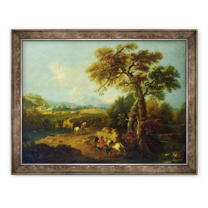 Tablou inramat - Francesco Zuccarelli - peisaj, 60 x 80 cm