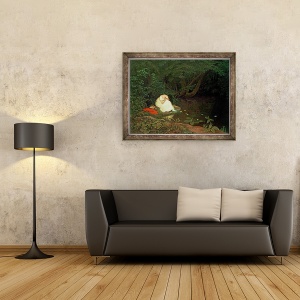 Tablou inramat - Francis Danby - Dragoste dezamagita, 70 x 90 cm - Img 2